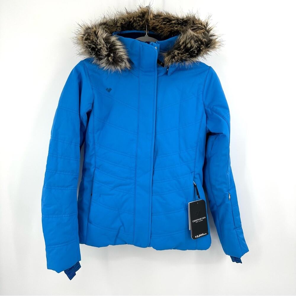 Obermeyer Tuscany II Jacket in winter sky blue Size 0